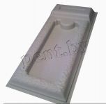 Форма пласт. Цветочница №5 узорчатая