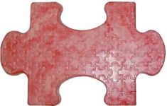 Формы пласт. для плитки  "Пазлы"