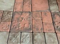 Формы пласт. для плитки "Осень"