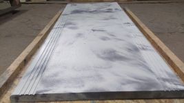 Форма пласт. "Ступень Шагрень 4 прорези забежная двухсекторная"