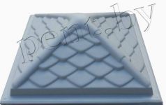 Форма пласт. Крышка 2.11 на столб