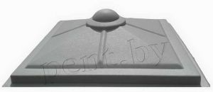 Форма пласт. Крышка 2.14 на столб