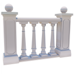 Пластиковые формы "Комплект балясин №3"