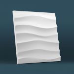 Форма для 3д панелей "Волна горизонтальная крупная"