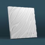 Форма для 3д панелей "Золотая зебра"