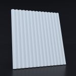 Форма для 3д панелей "Рейка"