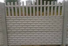 Форма пласт. для забора №20 "Древний кирпич"