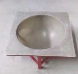 Форма из стеклопластика для полусферы бетонной №1