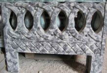 Форма пластиковая № 48 для бетонной оградки