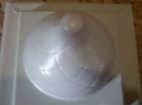 Форма пласт. Крышка 2.7 на столб