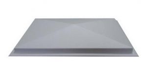 Форма пласт. Крышка на столб  2.32