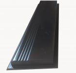 Форма пластиковая "Ступень Гладкая 4 прорези"