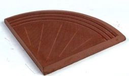 Форма пластиковая "Ступень полукруглая"